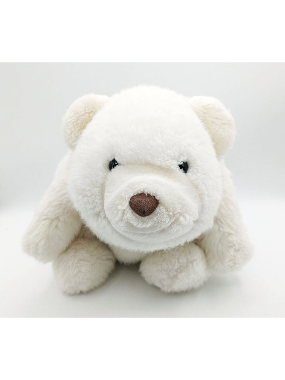 Gund Platinum Edition Snuffles Bear Plush 13"  1980 Stuffed White Korea
